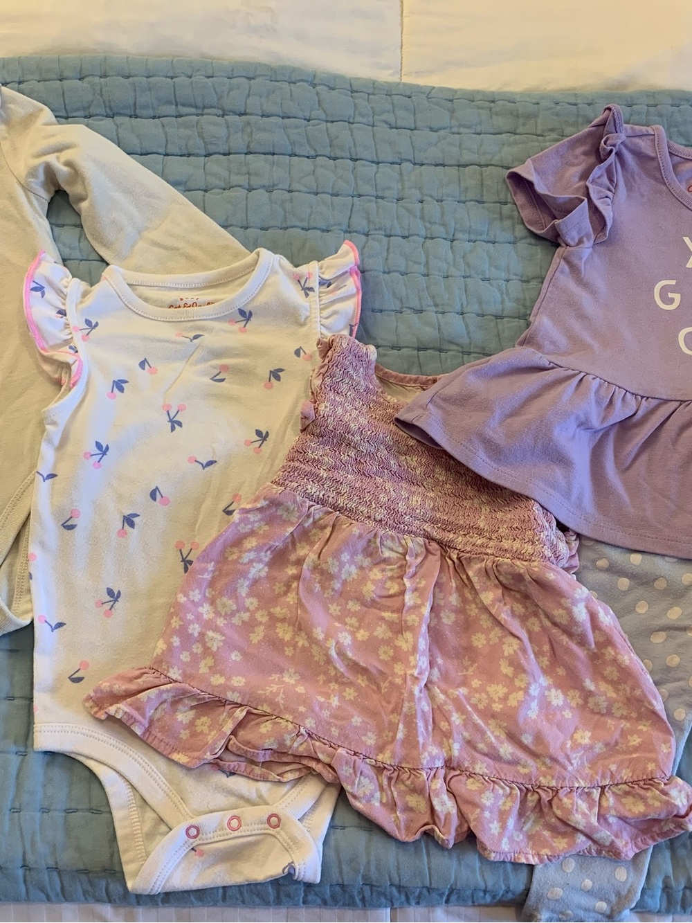 Bundle of 5 Cat & Jack Clothing Items 12M